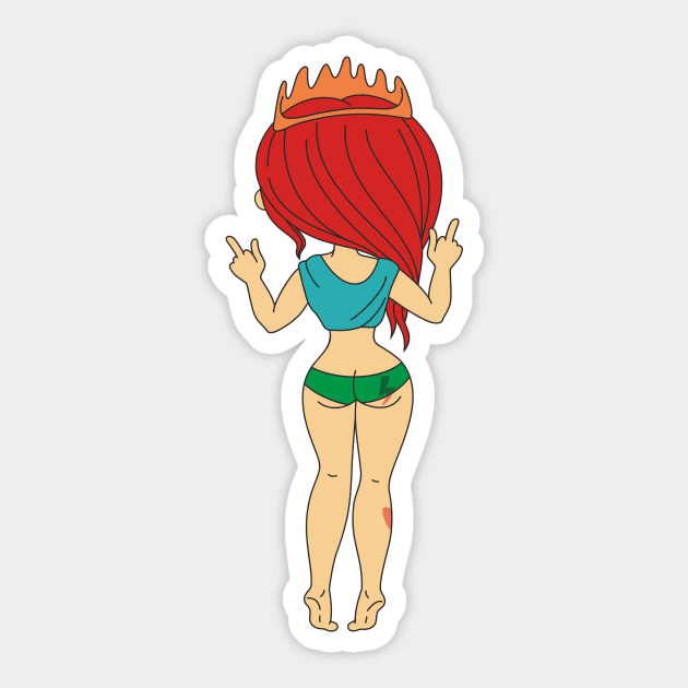 Cute Princess Sticker by idiotstile